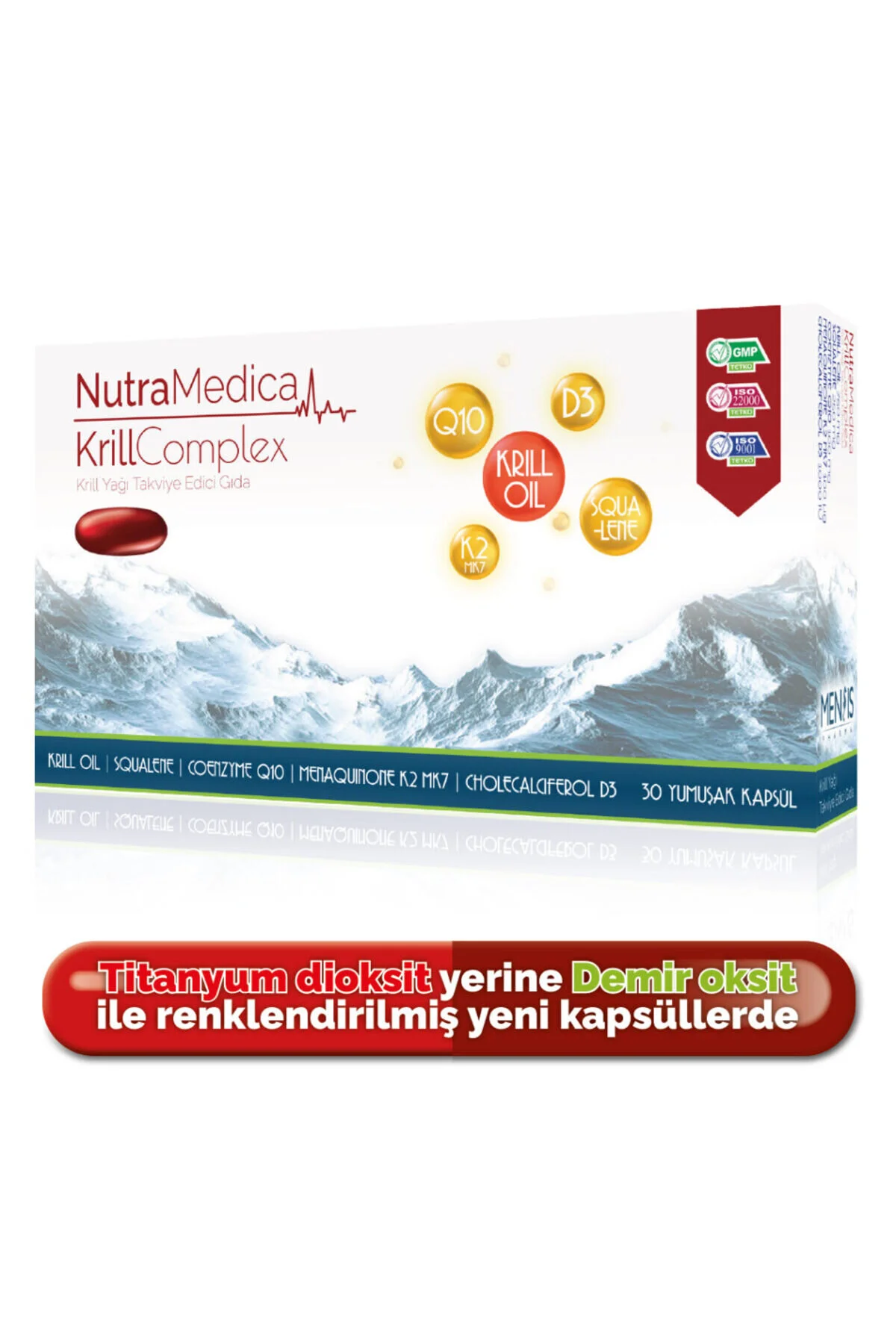 NUTRAMEDICA KRILL OIL 30 KAPSUL