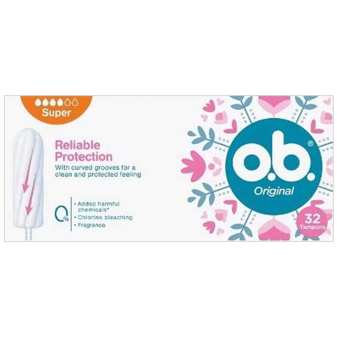 O.B. Original Super Tampon 32'li