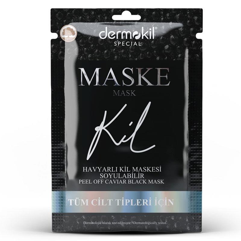 Dermokil Special Soyulabilir Havyarlı Siyah Kil Maskesi 15 ml