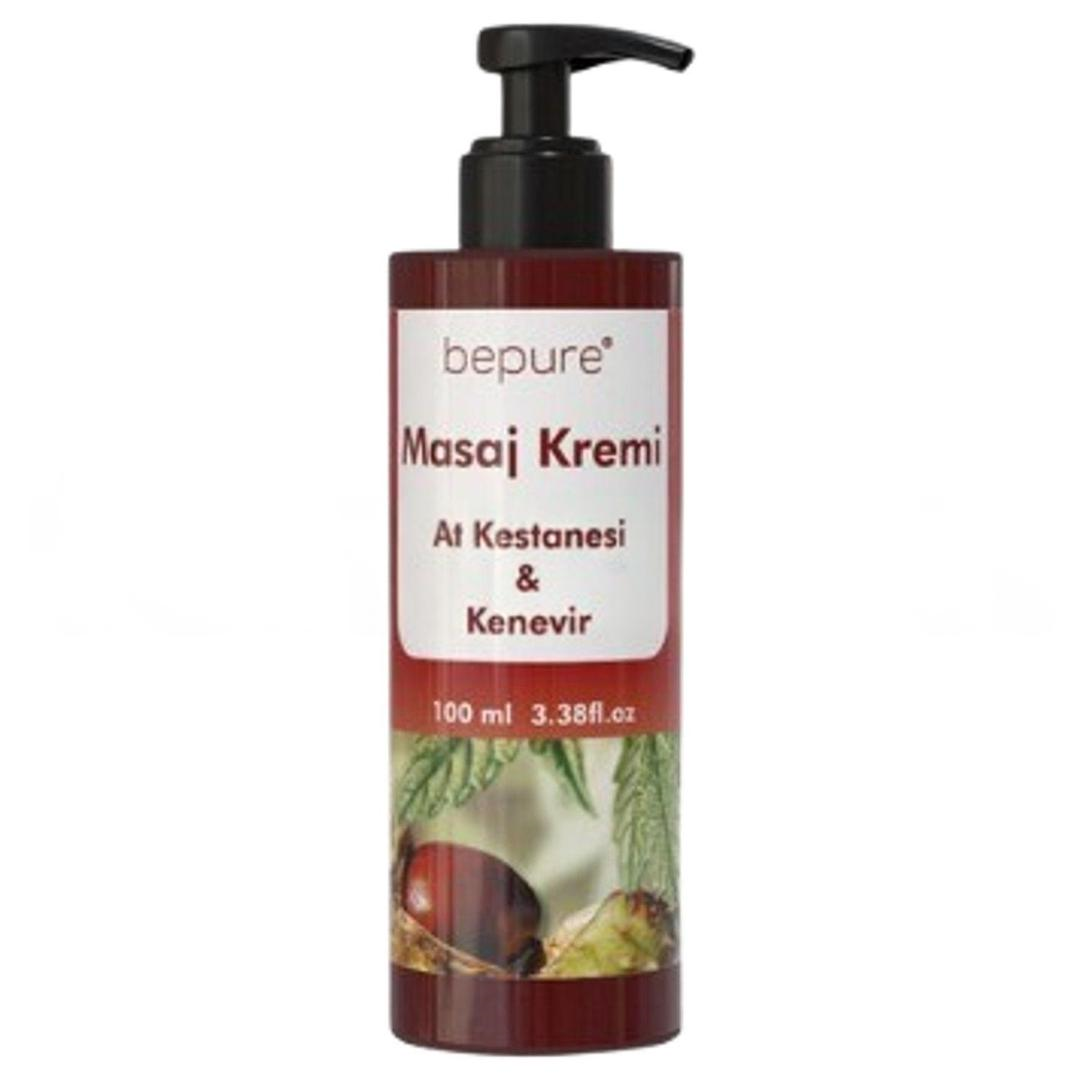 Bepure At Kestanesi ve Kenevir İçeren Masaj Kremi 100 ml