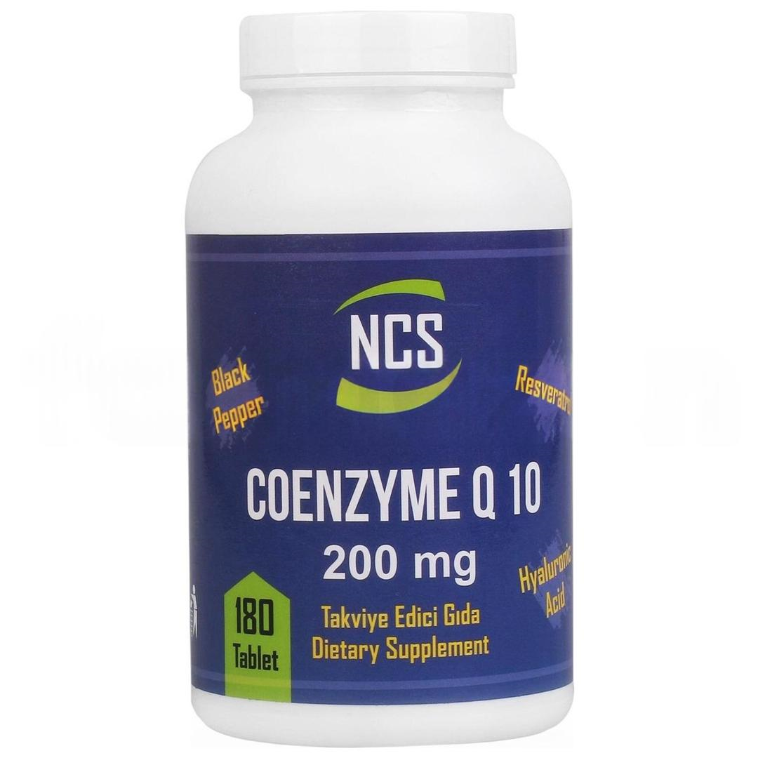 Ncs Coenzyme Q10 200 mg Hyaluronic Asit Karabiber 180 Tablet