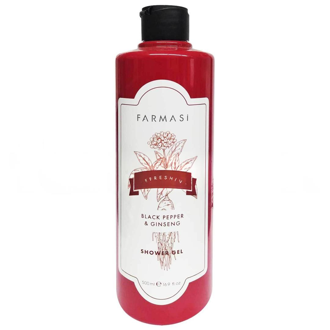 Farmasi Black Pepper Ginseng Shower Gel 500 ml