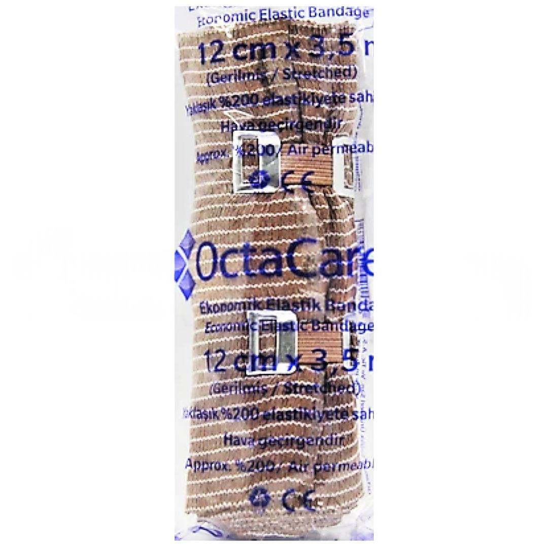 Octacare Ekonomik Elastik Bandaj 12 cm x 3,5 m - Kutusuz