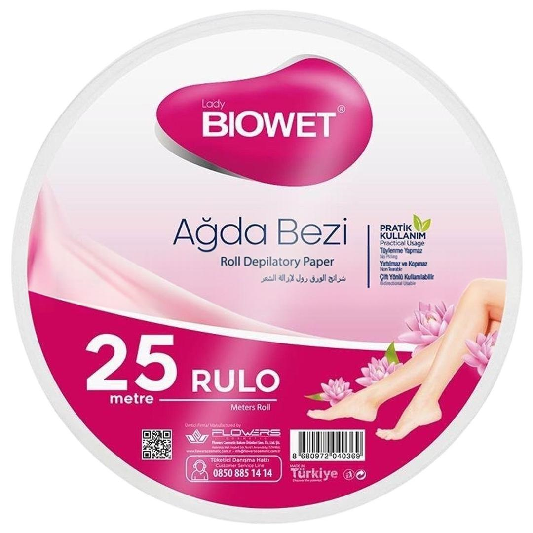 Biowet Rulo Ağda Bezi 25 m