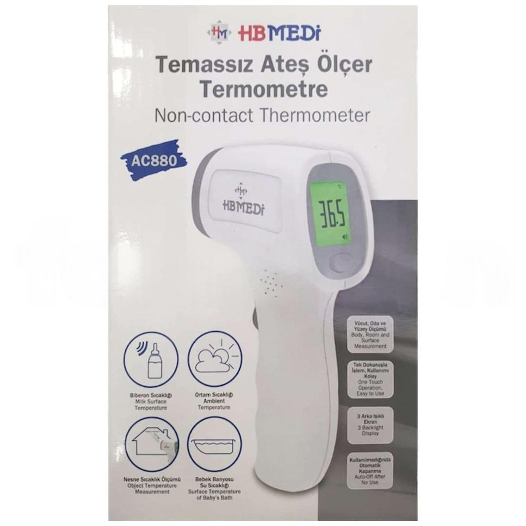 Hb Medi Ac880 Temassız Ateş Ölçer