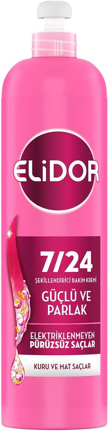 Elidor 240 ml 7/24 Güçlü ve Parlak Elektriklenme Önleyici Bakım Kremi