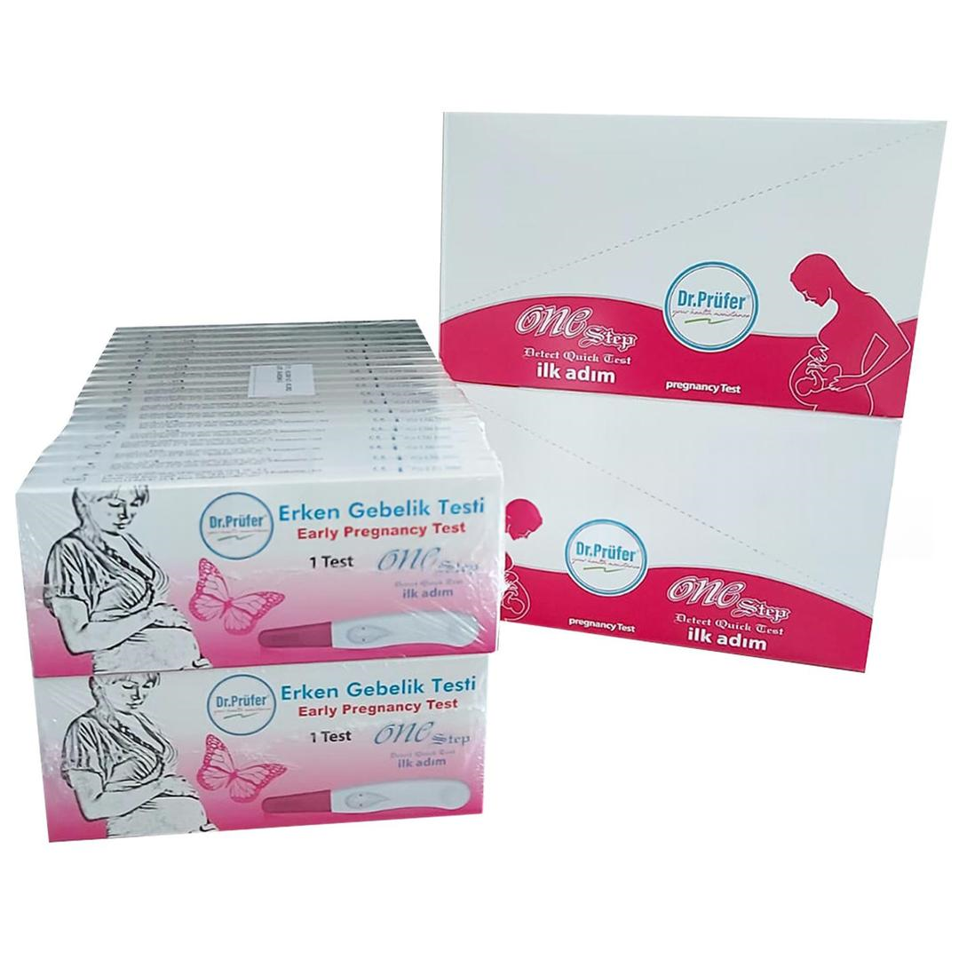 One Step Erken Gebelik Testi 100 Adet + One Step İlk Adım Gebelik Testi 100 Adet Hediye
