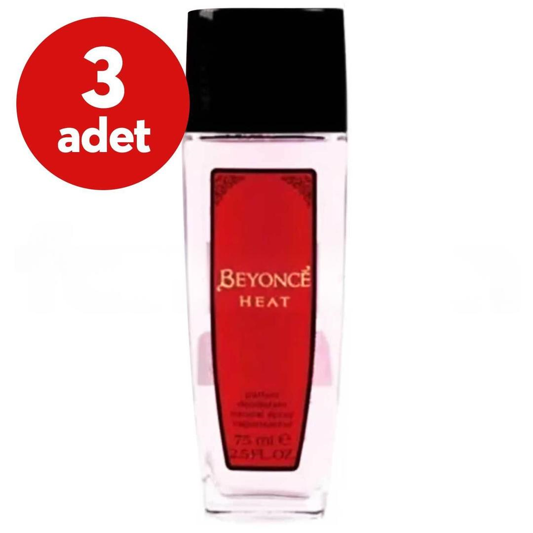 Beyonce Heat Sprey Deodorant 75 ml - 3 Adet