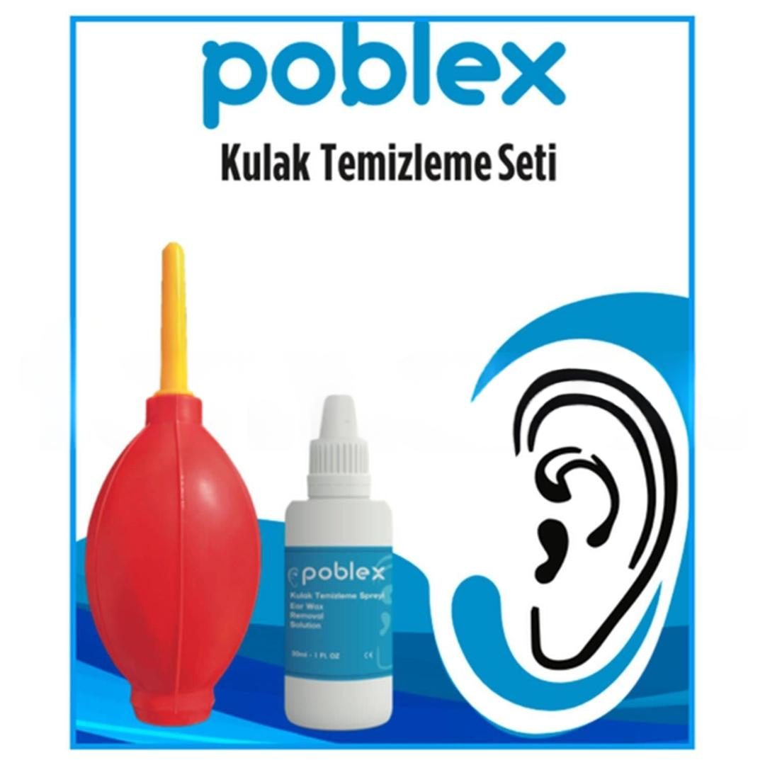 Poblex Kulak Temizleme Seti Pompalı