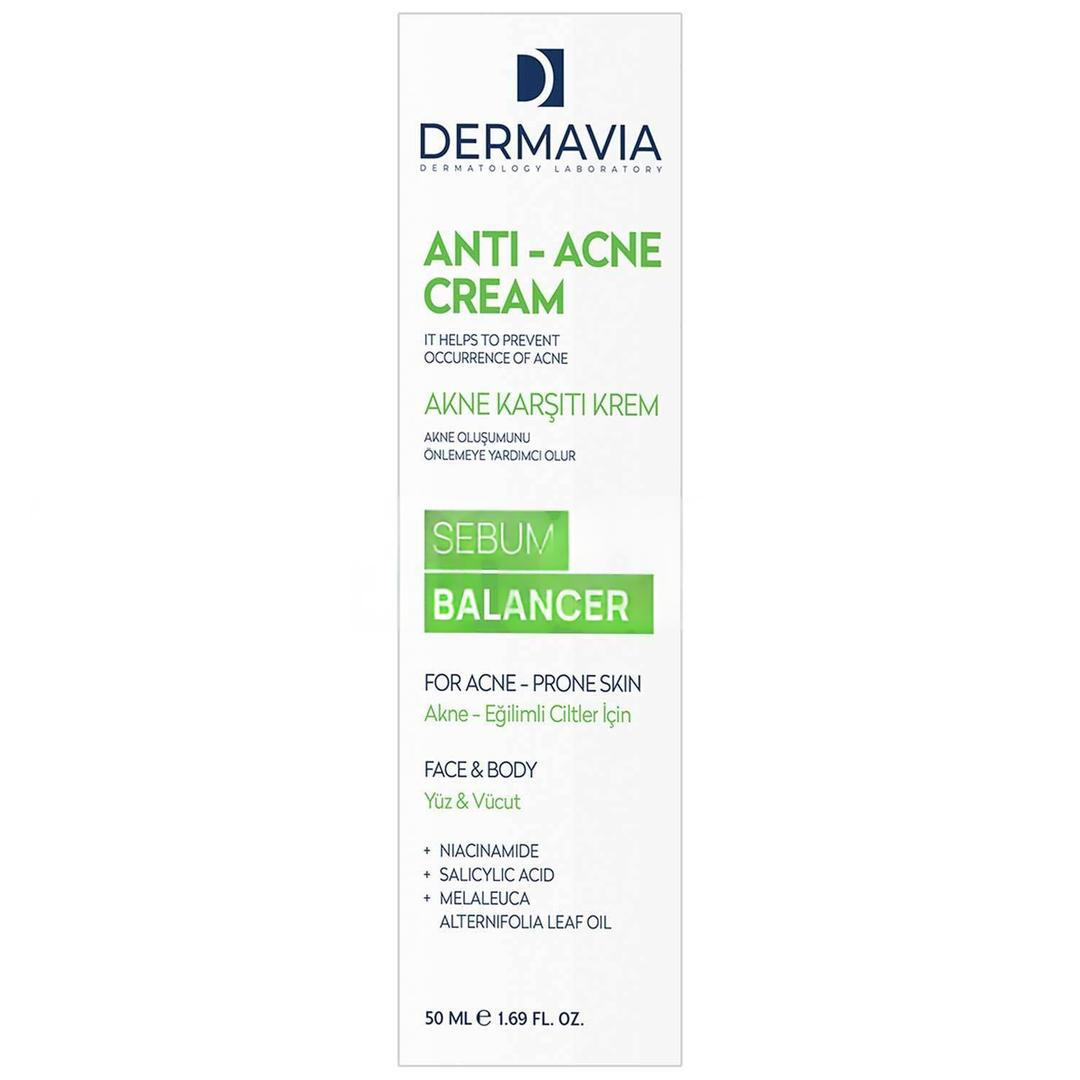 Dermavia Akne Karşıtı Krem 50 ml - Eski Ambalaj