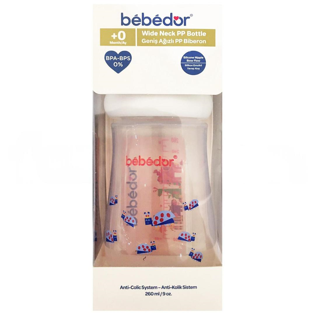 Bebedor 98322 Geniş Ağızlı PP Biberon 260 ml