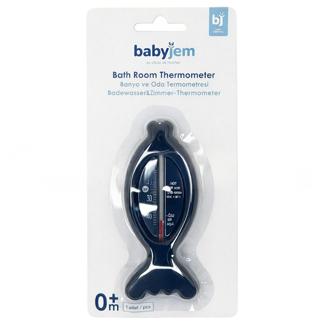 Babyjem Balık Banyo Oda Termometresi Siyah 381