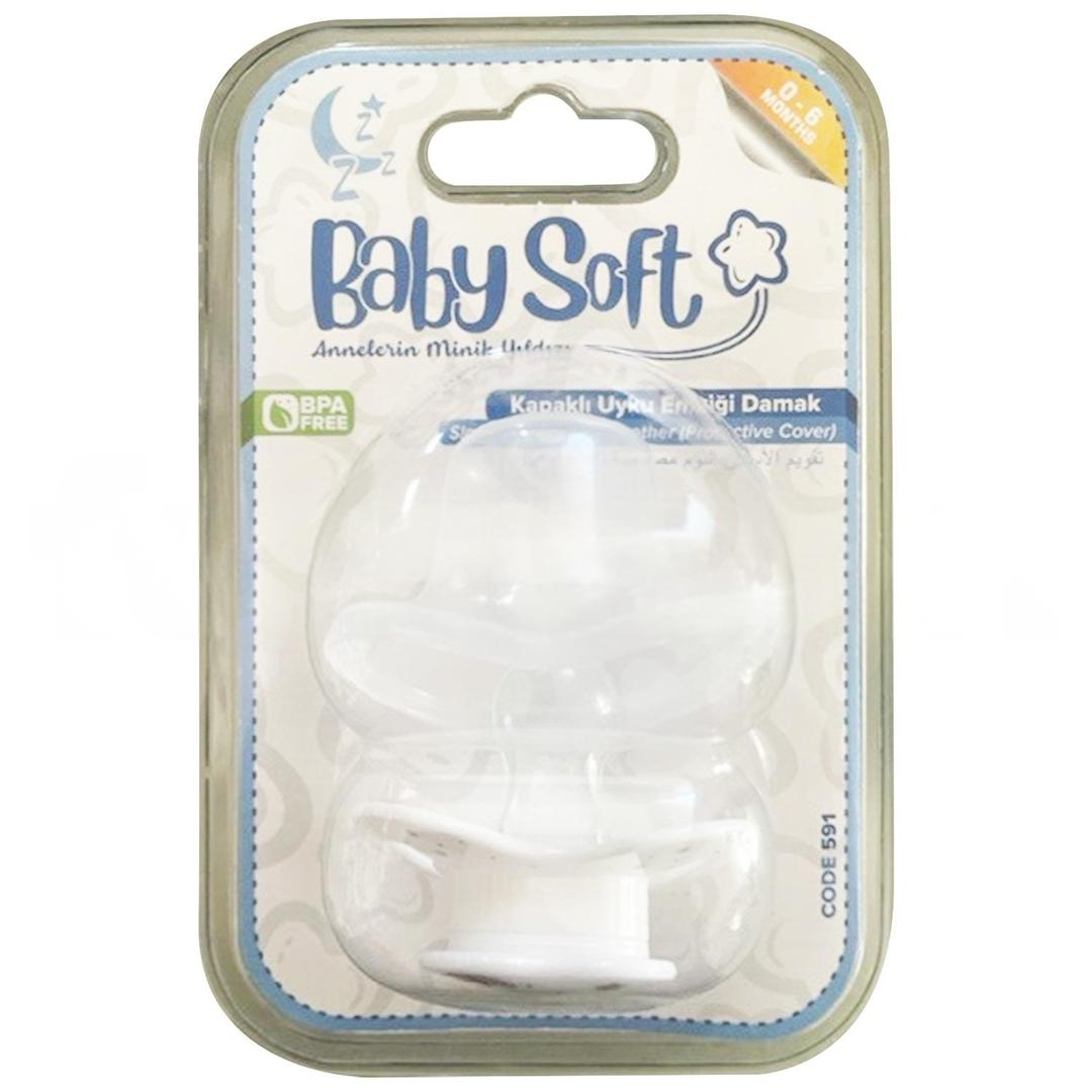 Baby Soft Kapaklı Damaklı Uyku Emziği No: 1