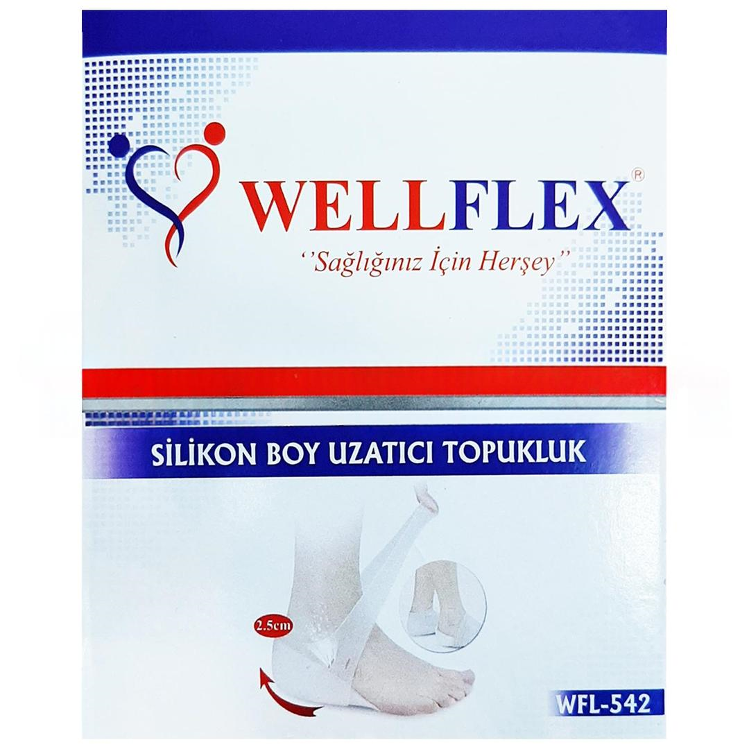 Wellflex Silikon Boy Uzatıcı Topukluk Çift Standart