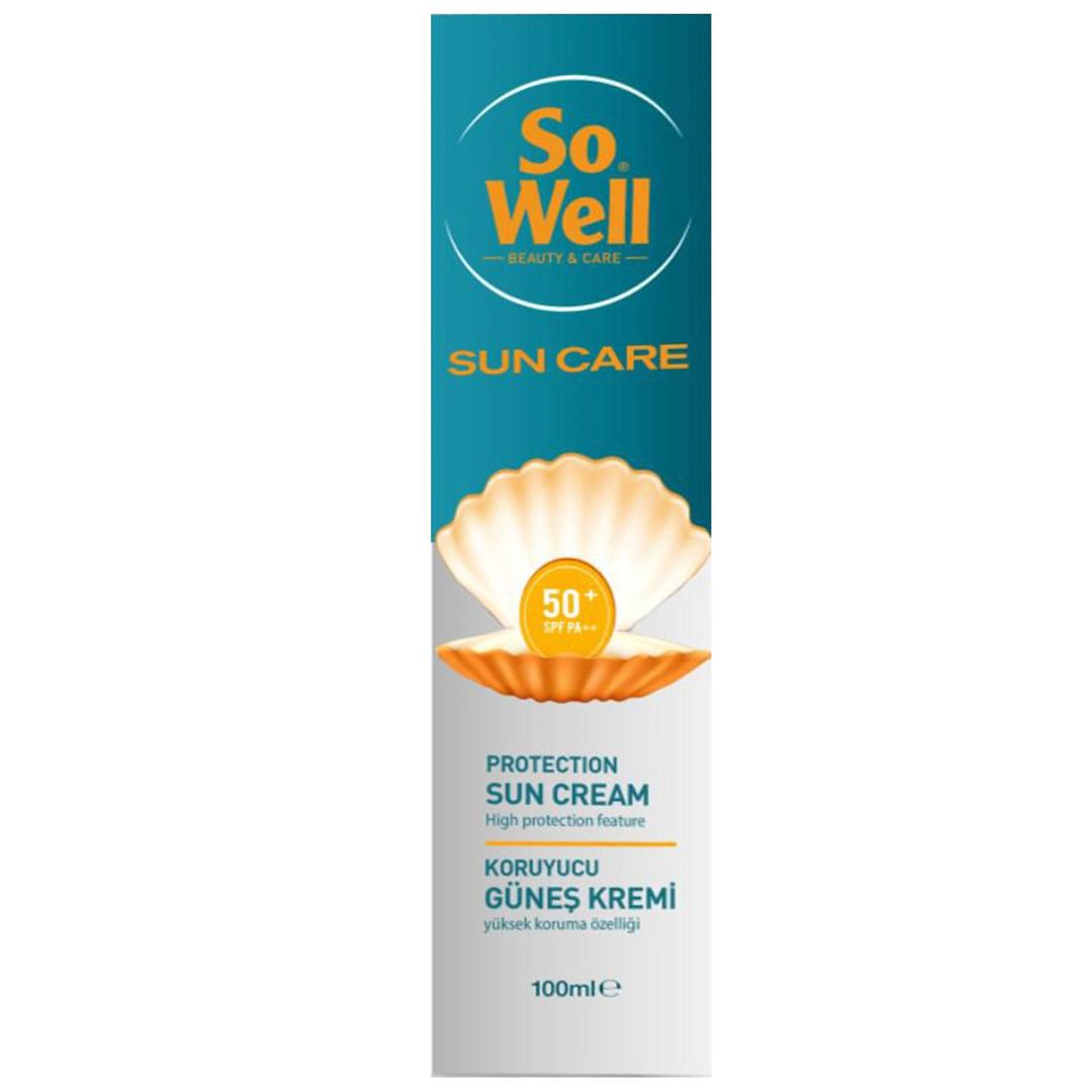 So Well Sun Care Koruyucu Güneş Kremi SPF50+ 100 ml - Eski Ambalaj