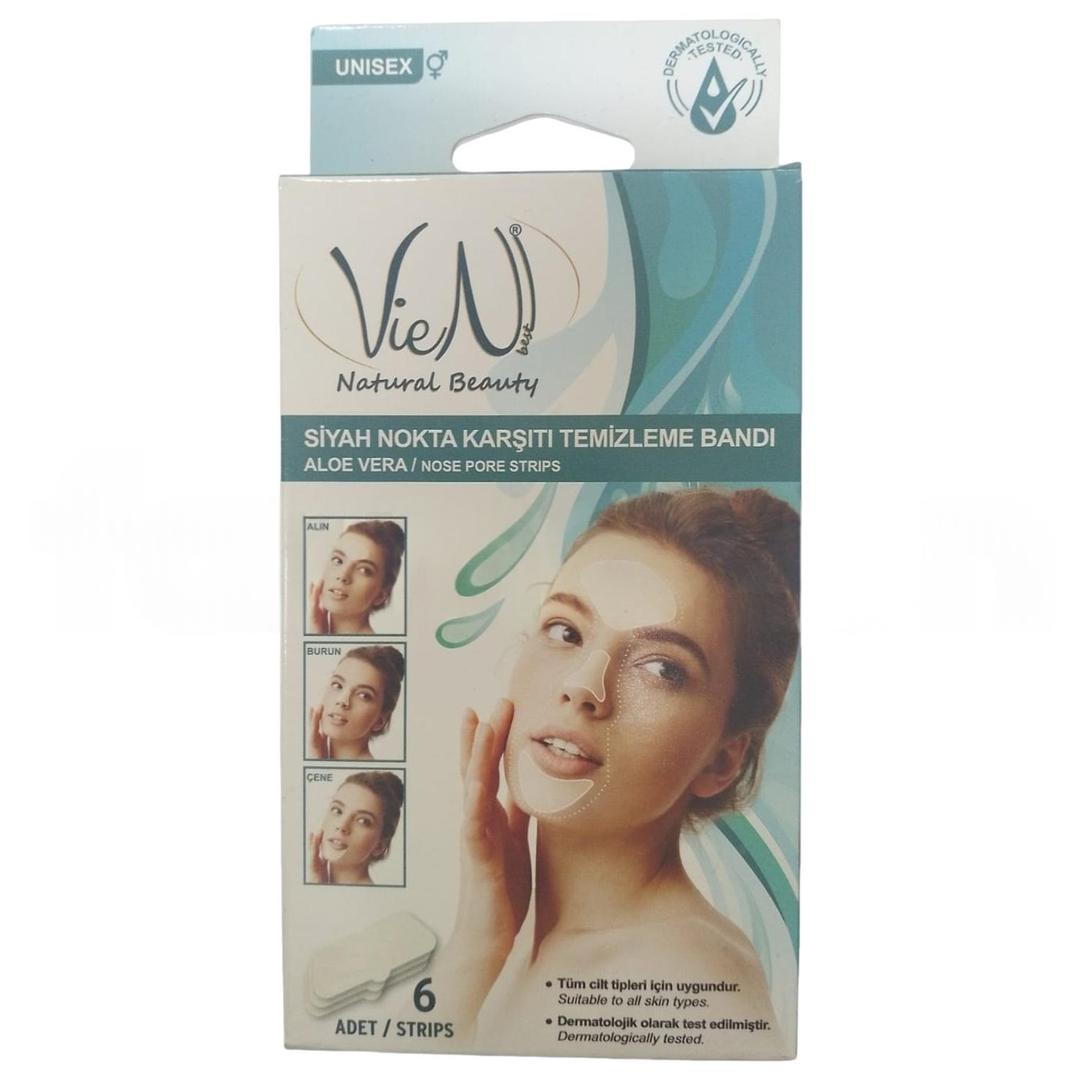 Vien Siyah Nokta Temizleme Bandı Aloe Vera 6'lı