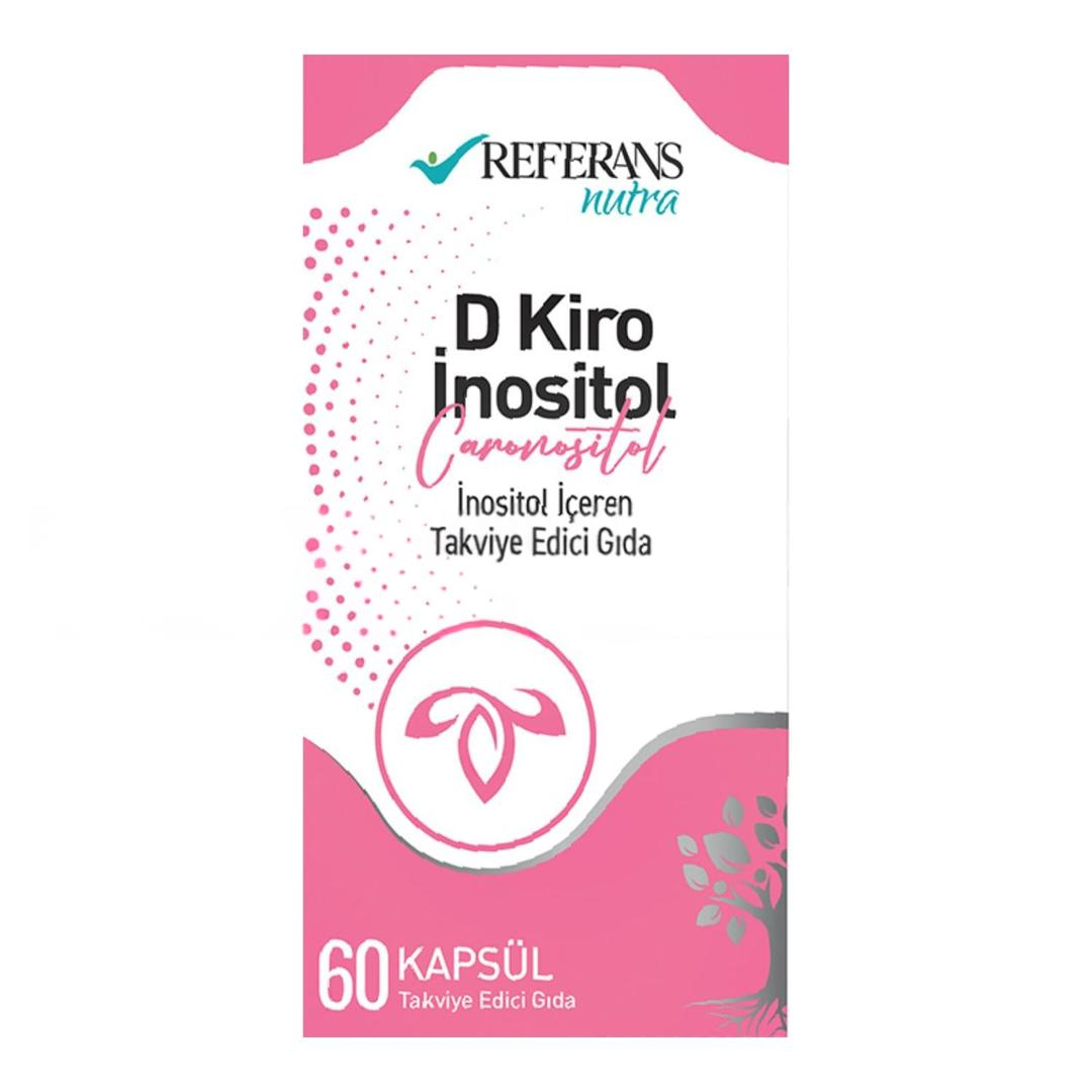 Referans D Kiro İnositol 60 Kapsül
