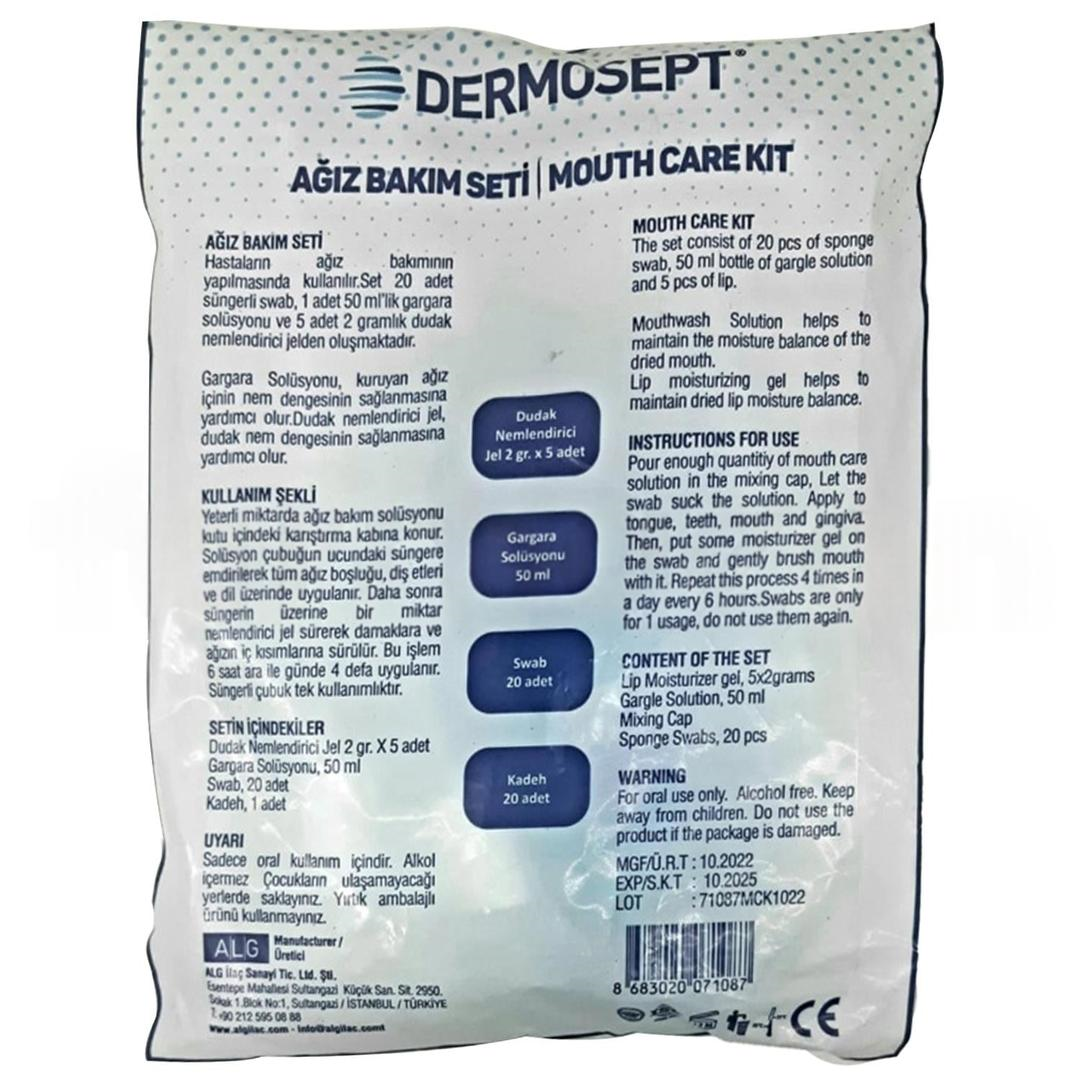 Dermosept Ağiz Bakim Seti Poşetli