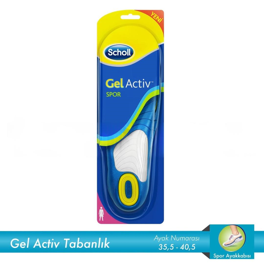 Scholl Gel Activ Tabanlık Spor İçin - Kadın