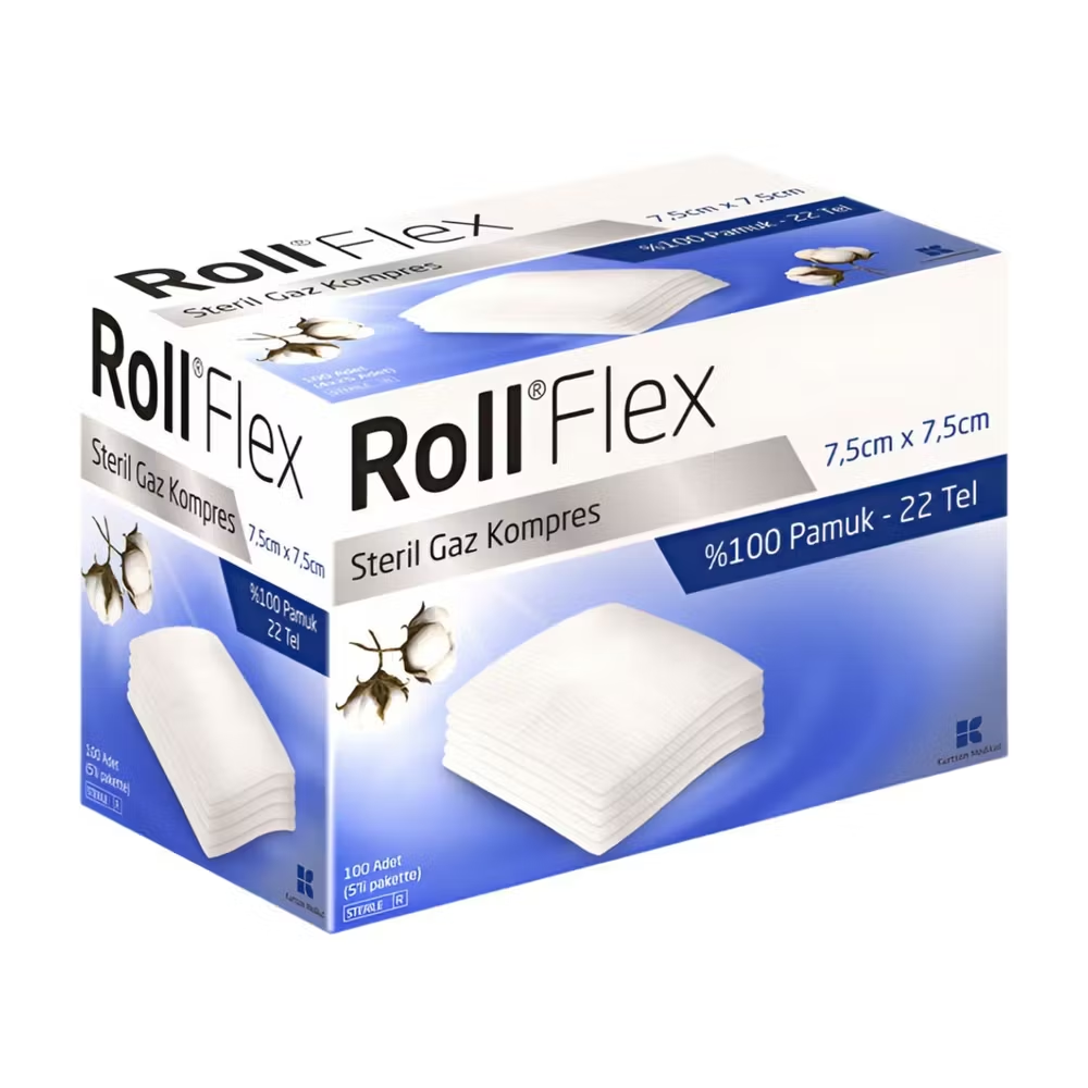 GAZ KOMPRES 100 LU ROLL 7.5X7.5