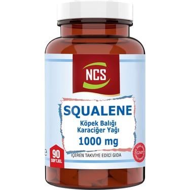 Ncs Squalene Köpek Balığı Karaciğer Yağı 1000 mg 90 Kapsül