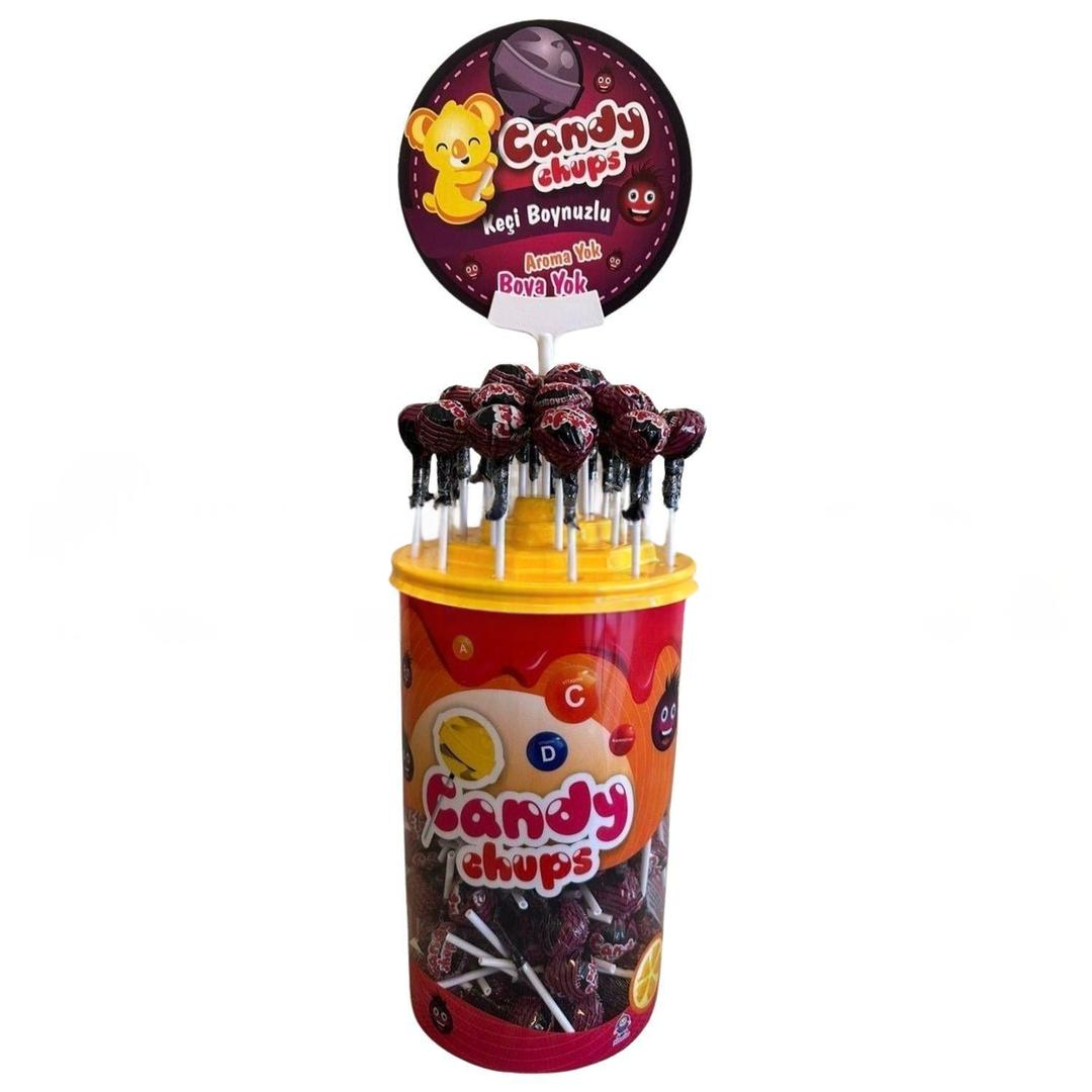 Candy Chups Keçiboynuzlu Lolipop 150 Adet