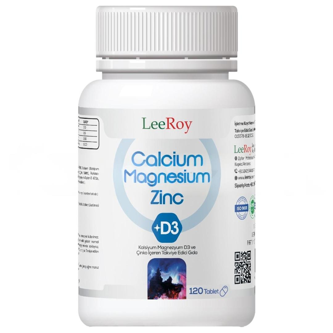 Leeroy Calcium Magnesium Zinc 120 Tablet