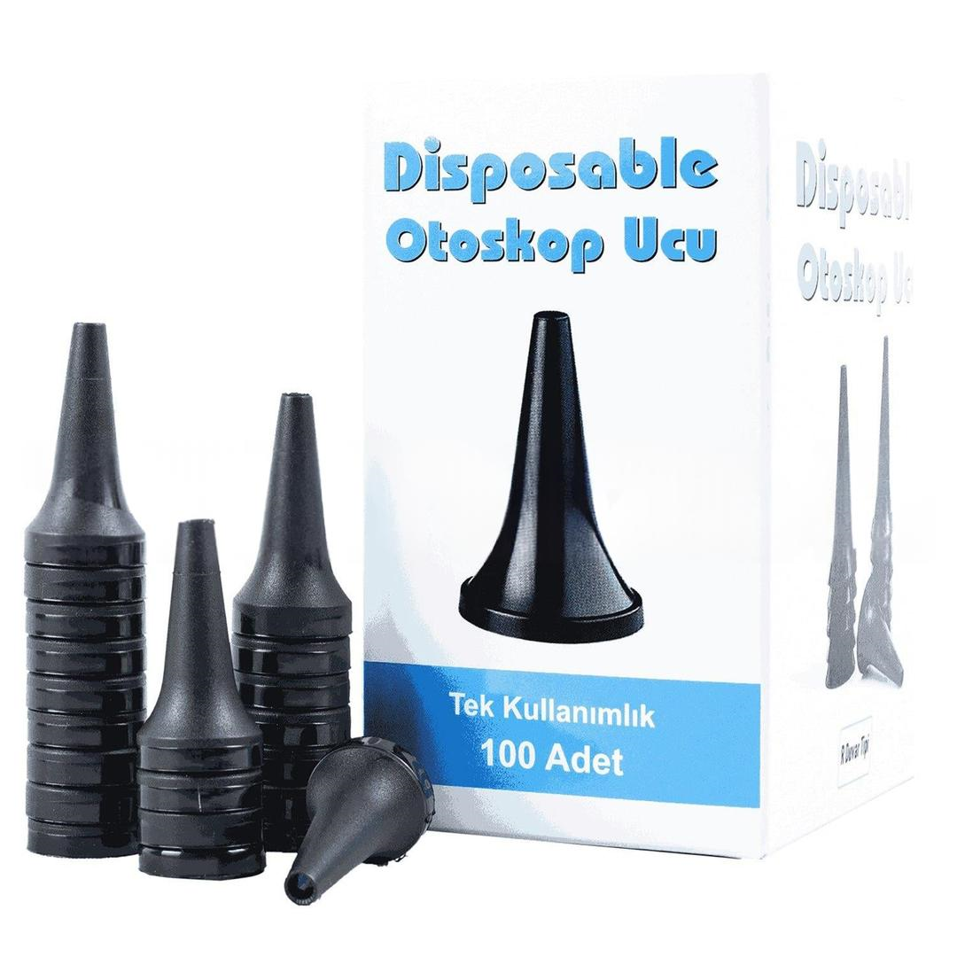 Rabır Disposable Otoskop Ucu Duvar Tipi 2 mm 100'lü