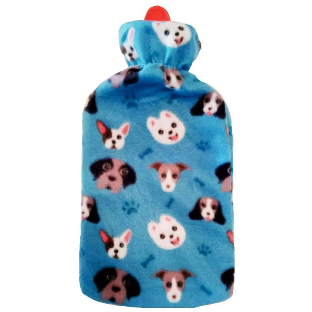 Iron Kılıflı Sıcak Su Torbası Köpek Desenli Termofor 2 lt