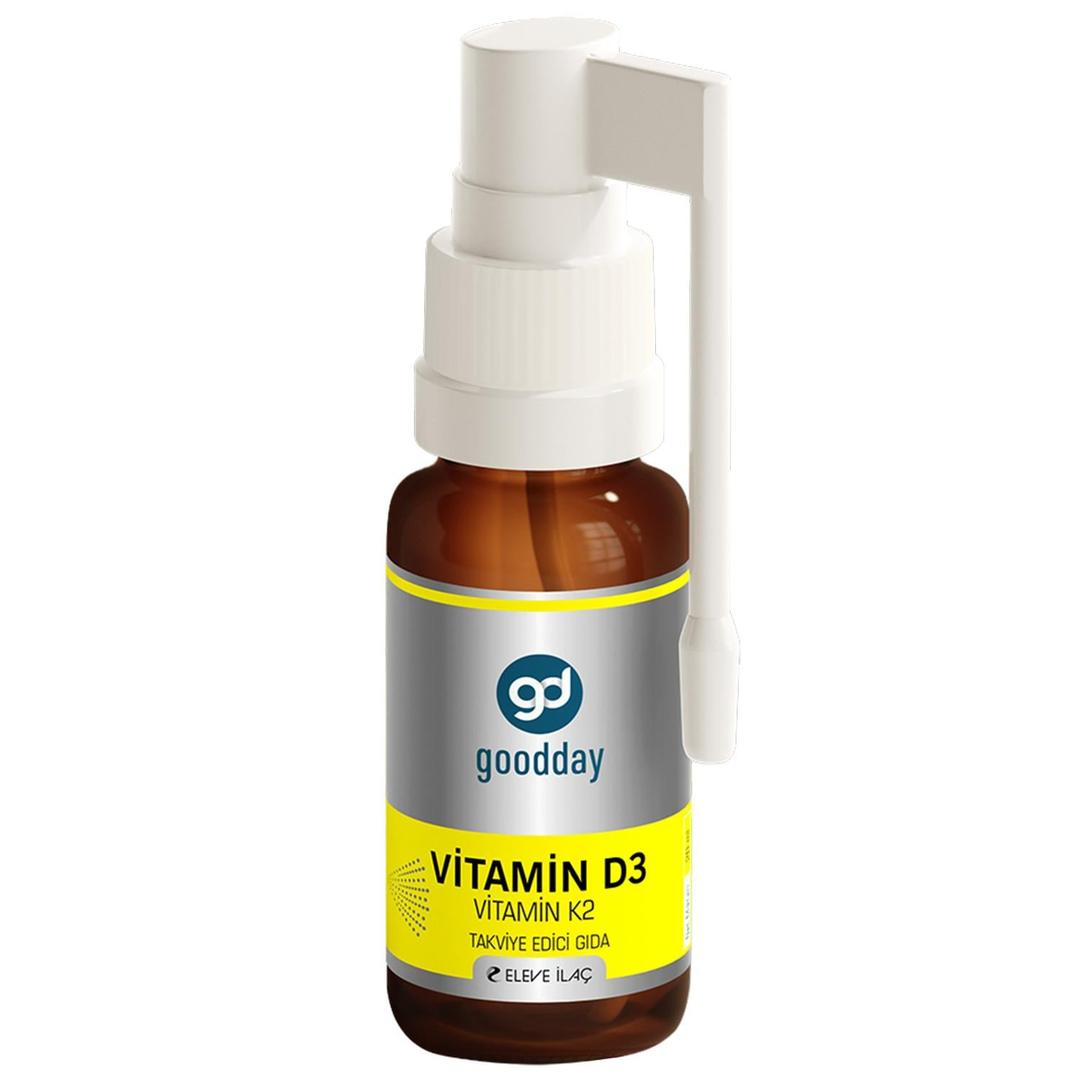Goodday Vitamin D3 K2 Sprey 20 ml