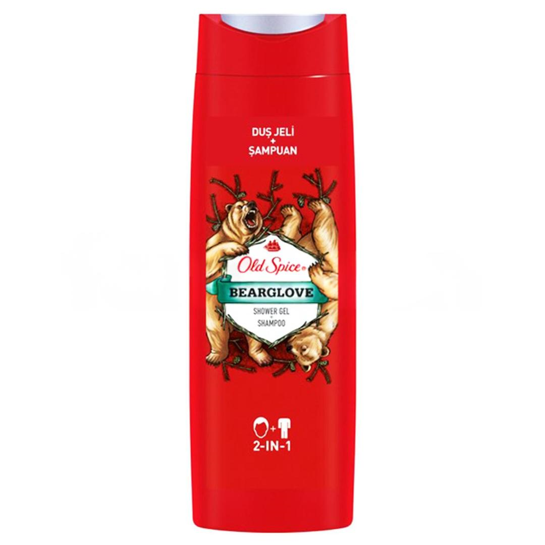 Old Spice Duş Jeli & Şampuan Bearglove 400 ml