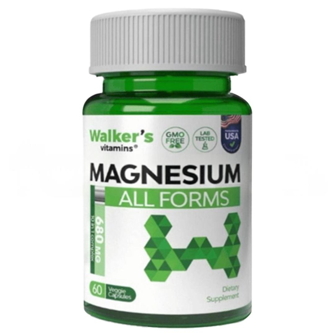 Walkers Magnezyum All Forms 600 mg 60 Vegan Kapsül