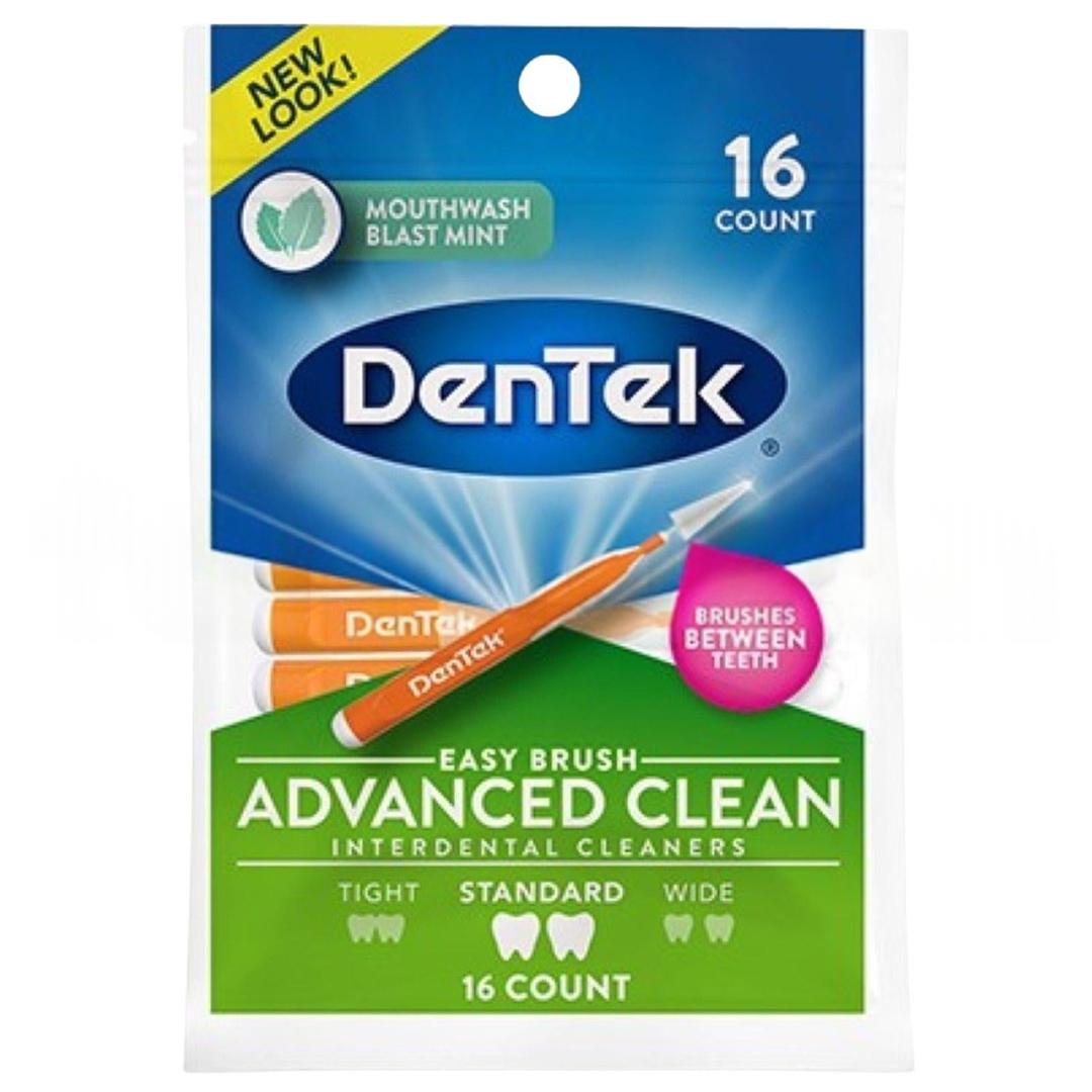Dentek Easy Brush Advanced Clean Diş Arası Temizleyicileri Standart 16 Adet