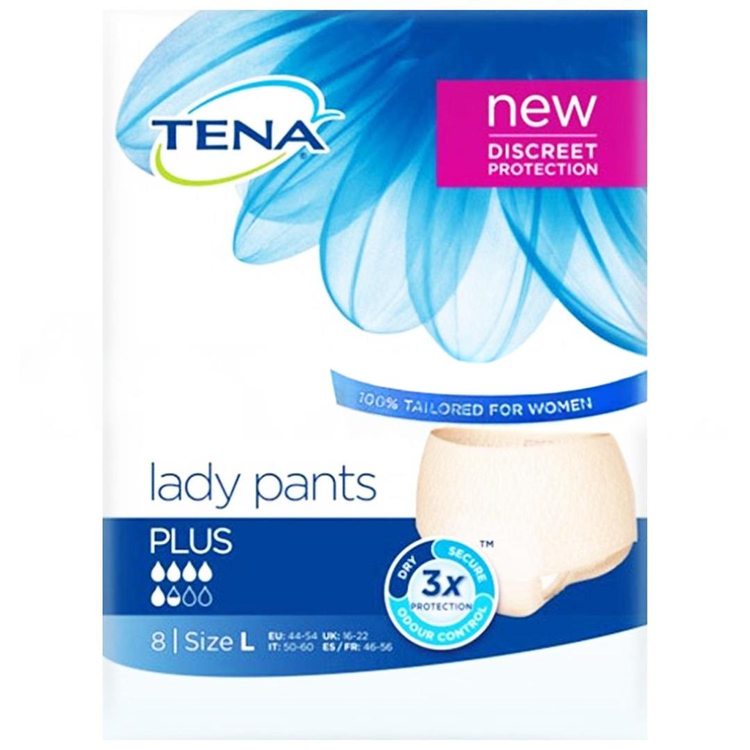 Tena Lady Pants Plus Emici Külot Large 8'li