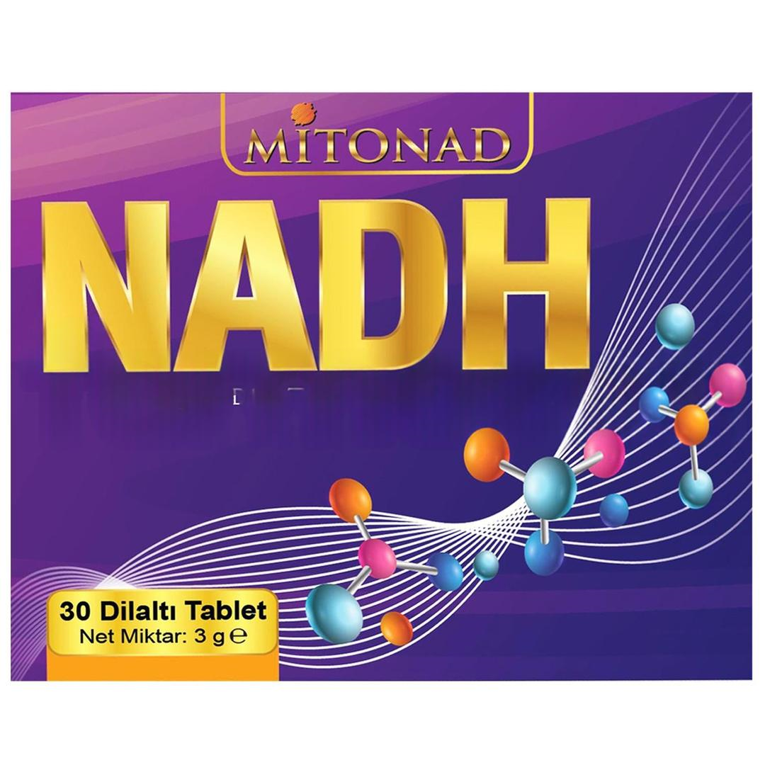 Mitonad NADH Dil Altı Takviye Edici Gıda Dilaltı Tablet 30'lu