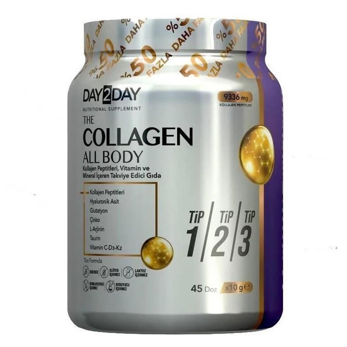 DAY2DAY THE COLLAGEN ALL BODY %50 DAHA FAZLA