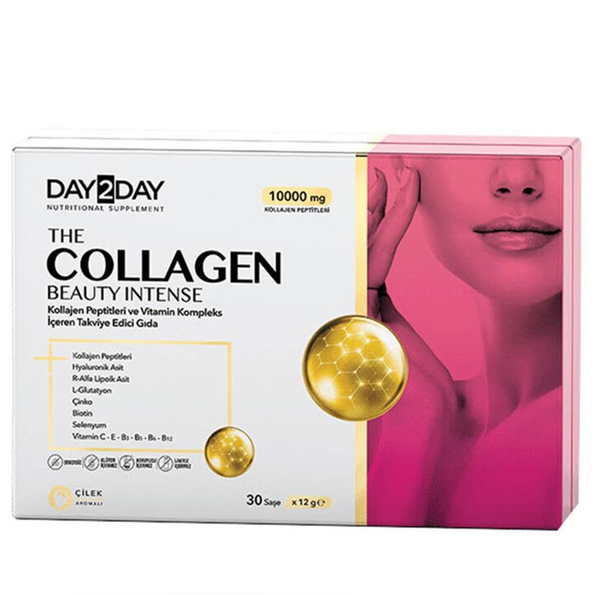 DAY2DAY THE COLLAGEN BEAUTY INTENSE ÇİLEK 30 SAŞE