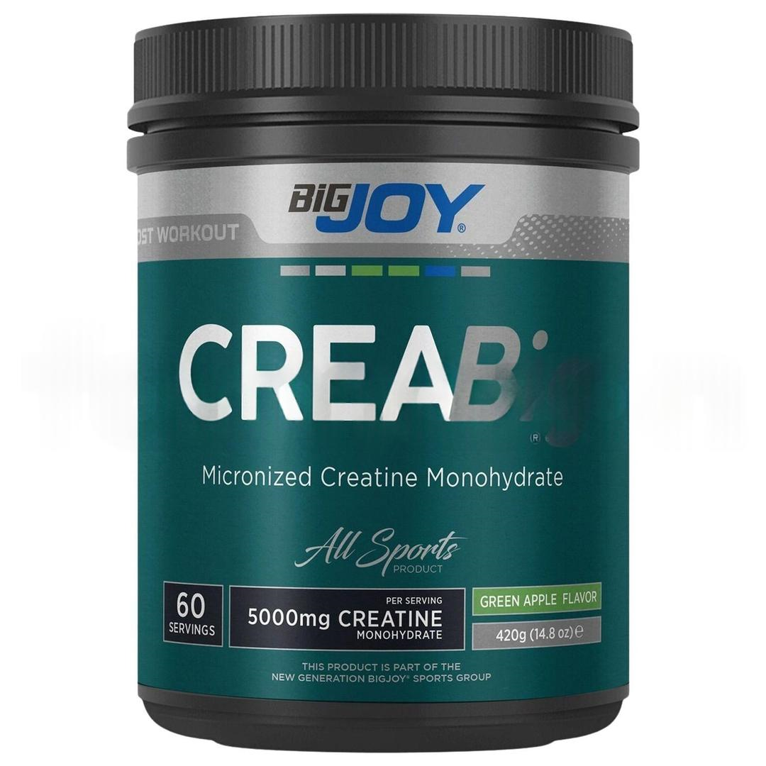 Bigjoy Sports Kreatin Creabig Yeşil Elma 420 gr 60 Servis