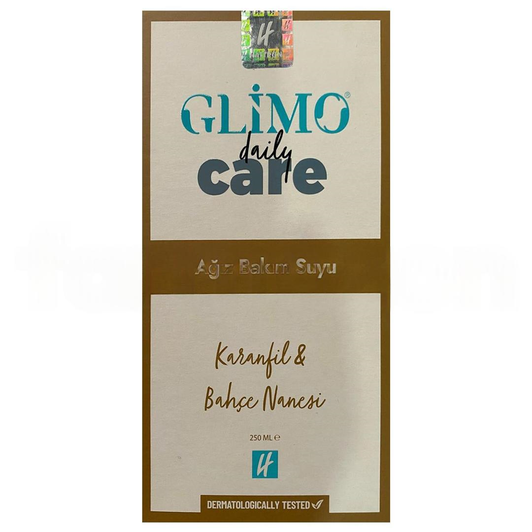 Glimo Daily Care Ağız Bakım Suyu Karanfil Bahçe Nanesi 250 ml