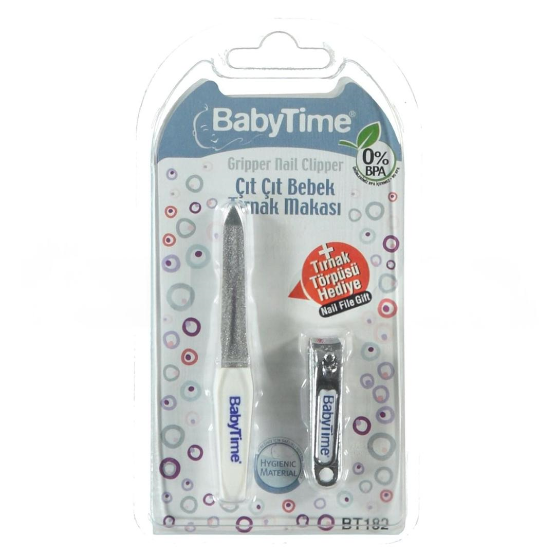 Baby Time BT182 Cıtçıt Tırnak Makası (Törpü Hediyeli)
