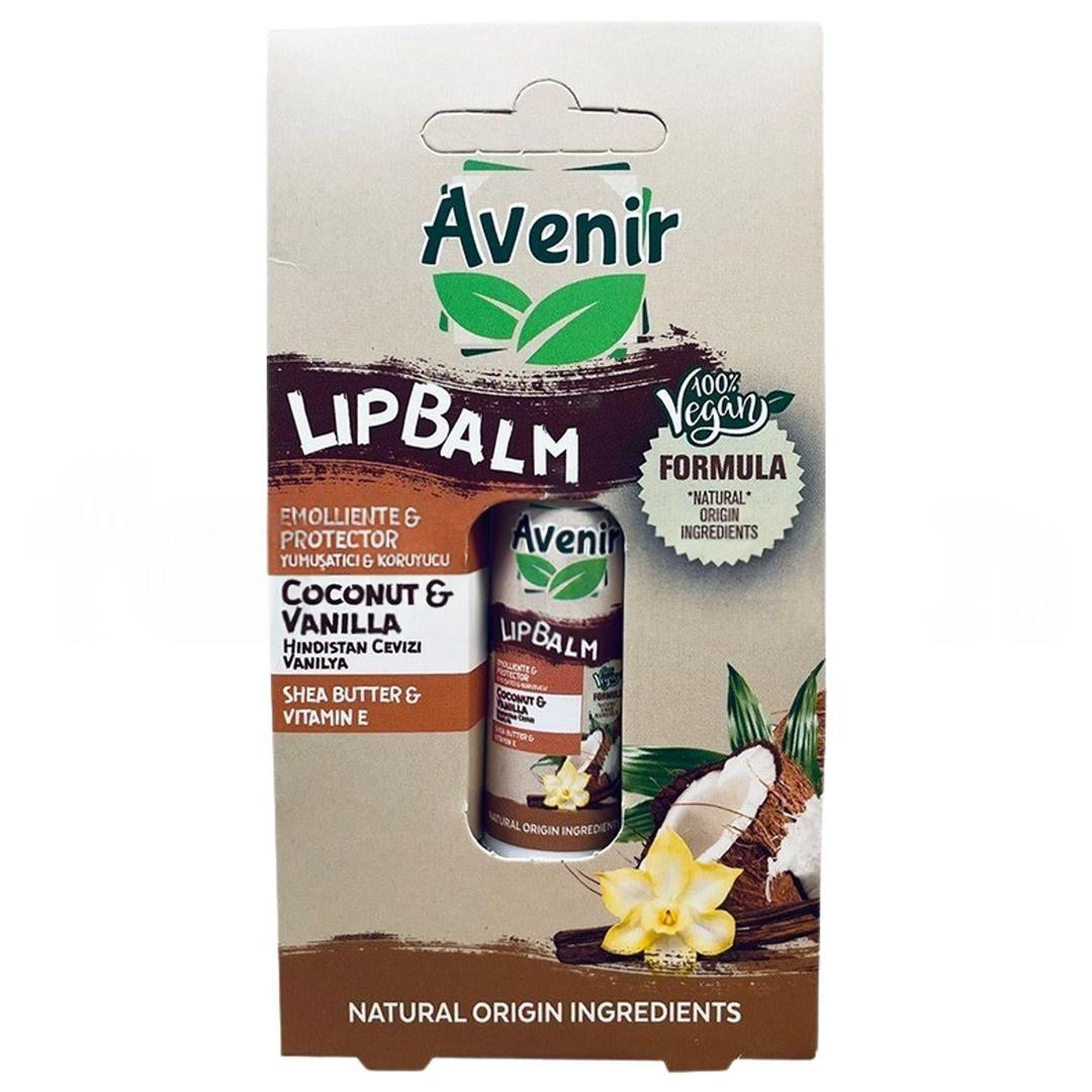 Avenir Stick Lip Balm Vegan Coconut & Vanilla