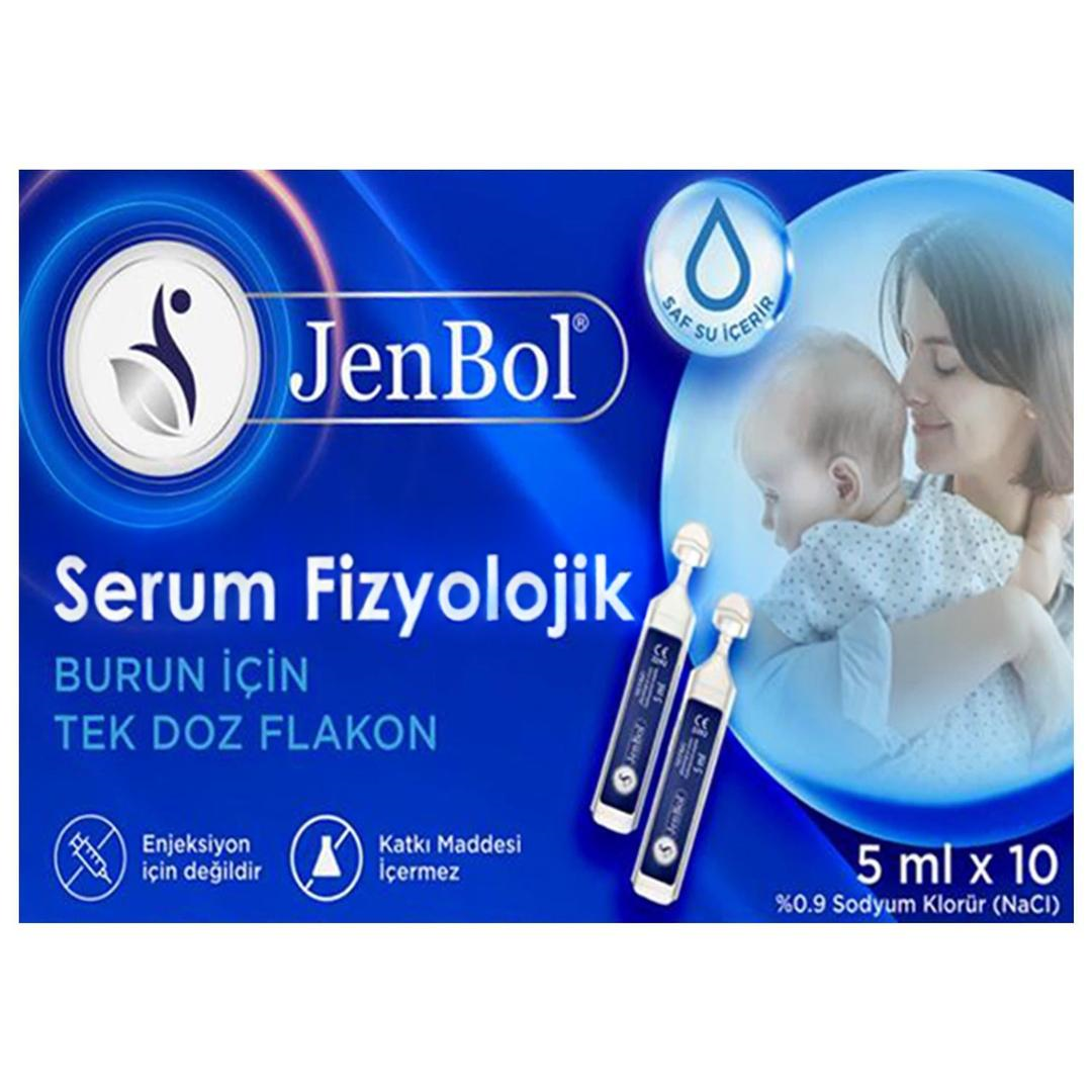 Jenbol Fizyolojik Serum 5 ml x 10 Flakon