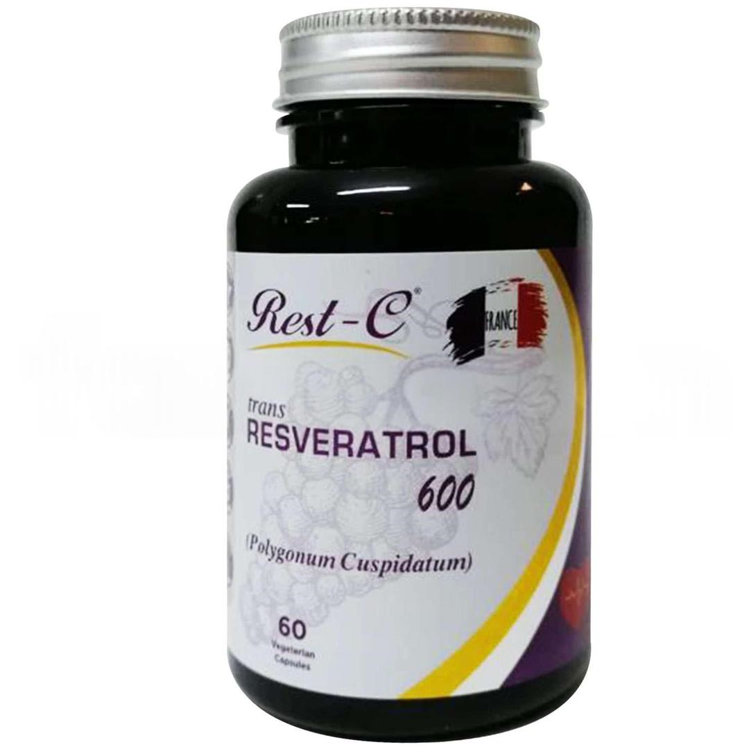 Rest-C Trans Resveratrol 600 mg 60 Kapsül