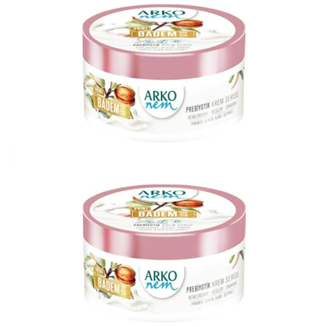 Arko Nem Prebiyotik Badem Sütlü Krem 250 + 250 ml