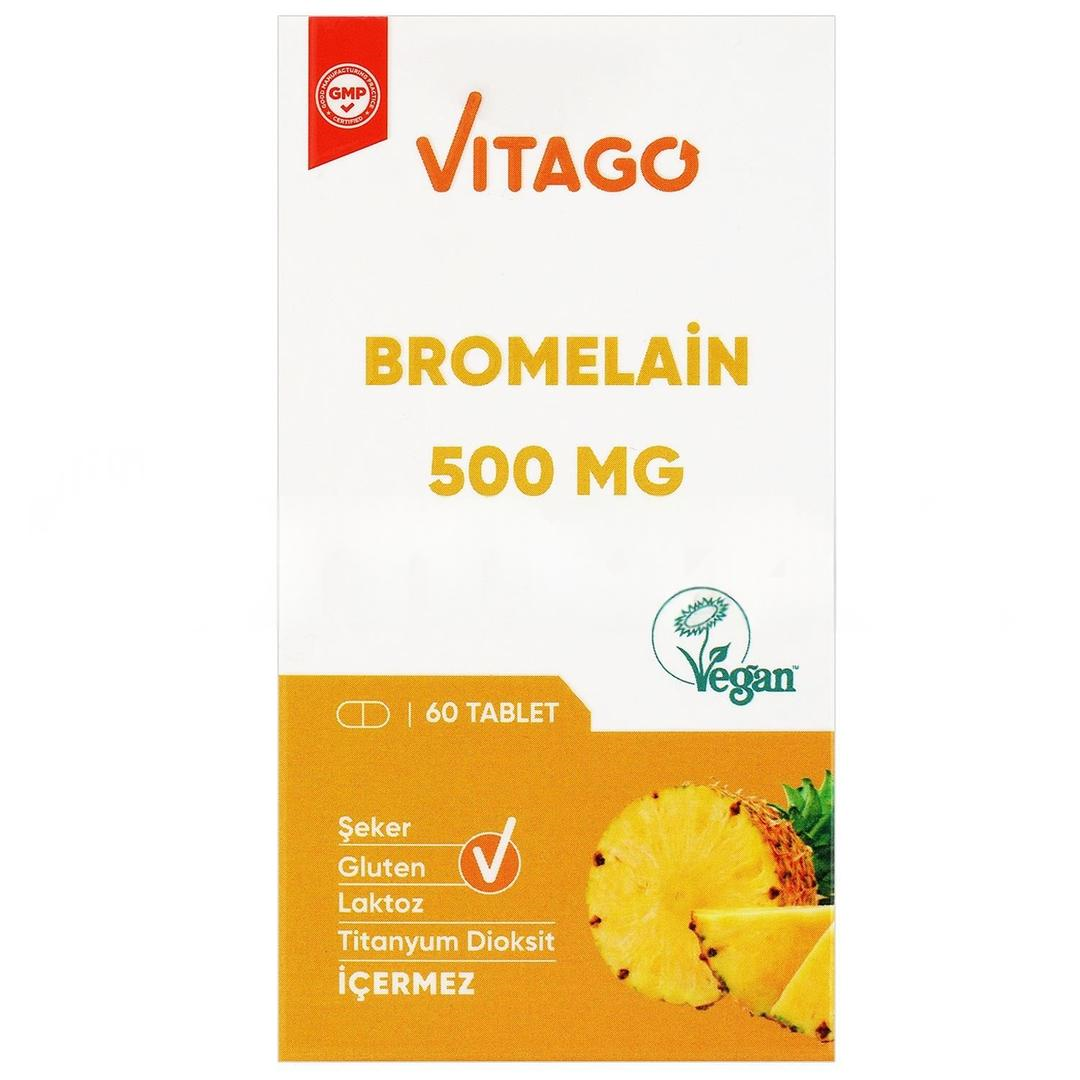 Vitago Premium Bromelain 500 mg 60 Tablet