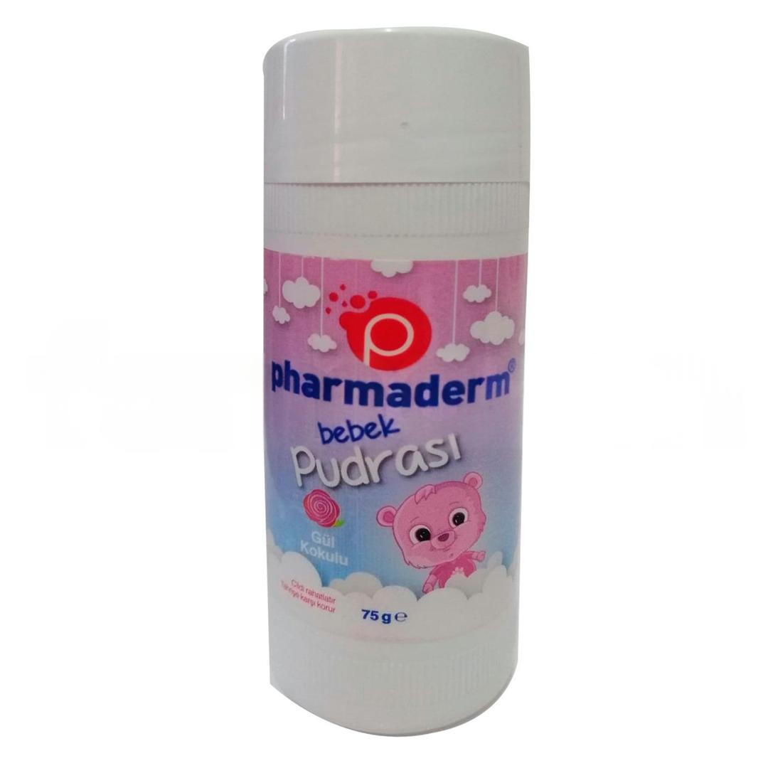 Pharmaderm Bebek Pudrası Gül Kokulu 75 gr