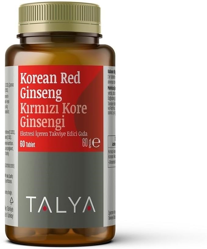 Talya Kırmızı Kore Ginsengi 60 Tablet