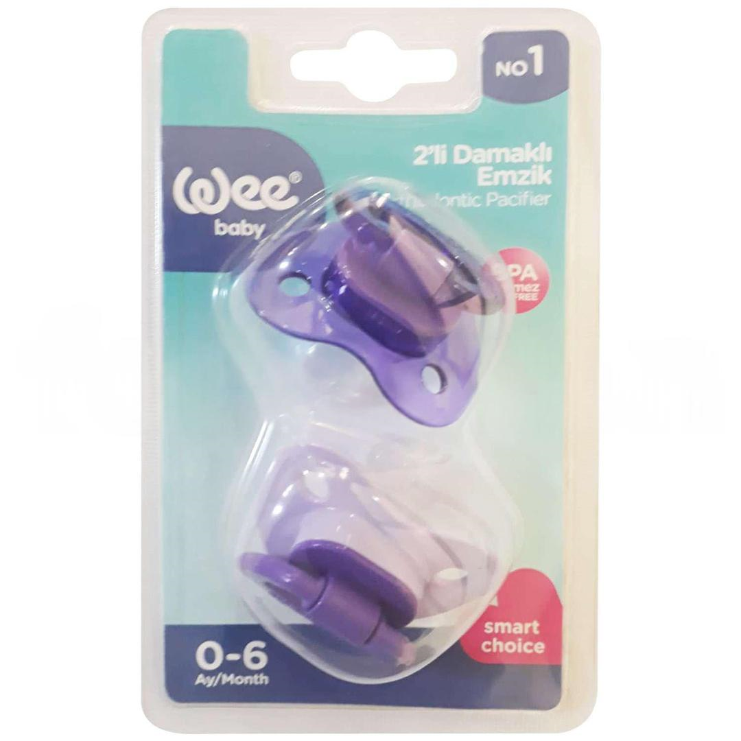 Wee Baby 208 Damaklı Emzik No: 1 2'li