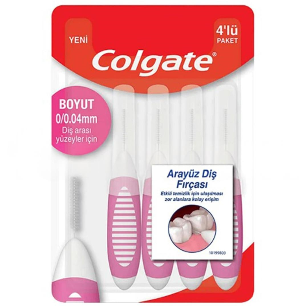 Colgate 0.04 mm Diş Arası Fırçası 4'lü