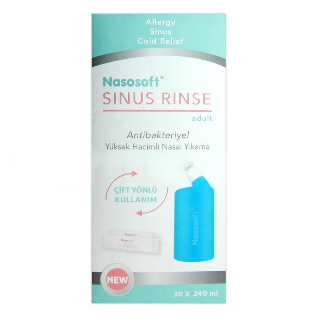 Nasosoft Sinus Rinse Yetişkin 30 x 240 ml
